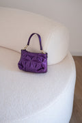 Borsa in pelle viola - R.a. Boutique 