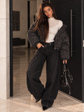 Jeans Balloon Asimmetrici con Cuciture a Contrasto - R.a. Boutique