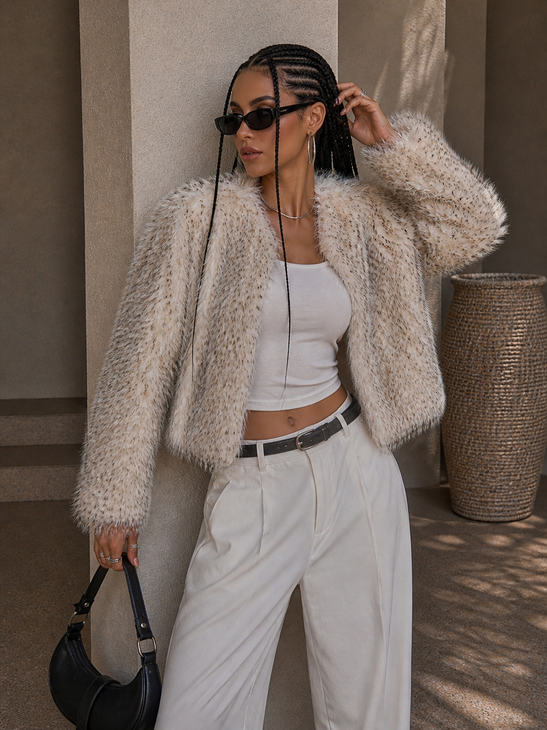 Giacca leggera Eco Fur - R.a. Boutique