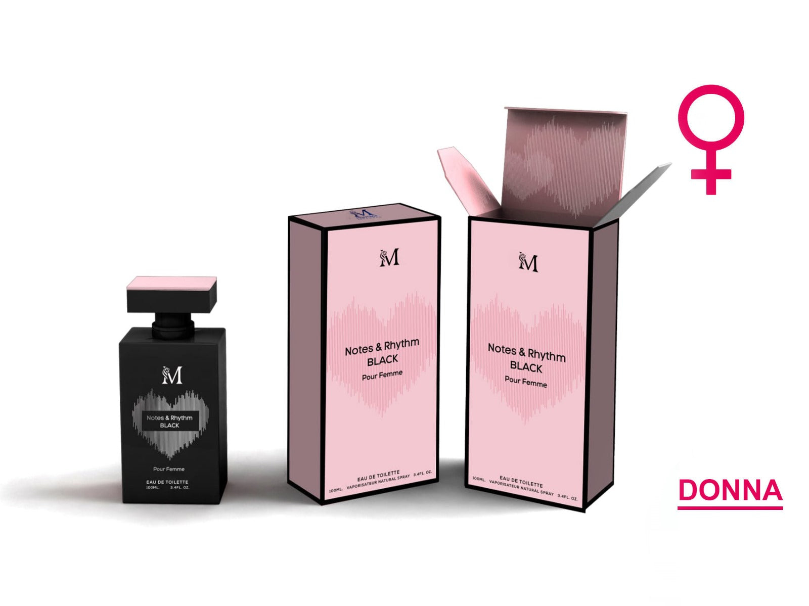 Profumo Notes & Rhythm Black - R.a. Boutique