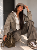 Giubbotto Urban Layer dettaglio felpa - R.a. Boutique