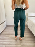 Completo giacca e pantalone verde bottiglia - R.a. Boutique 