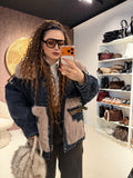 Giaccone Denim Luxury Fur - R.a. Boutique