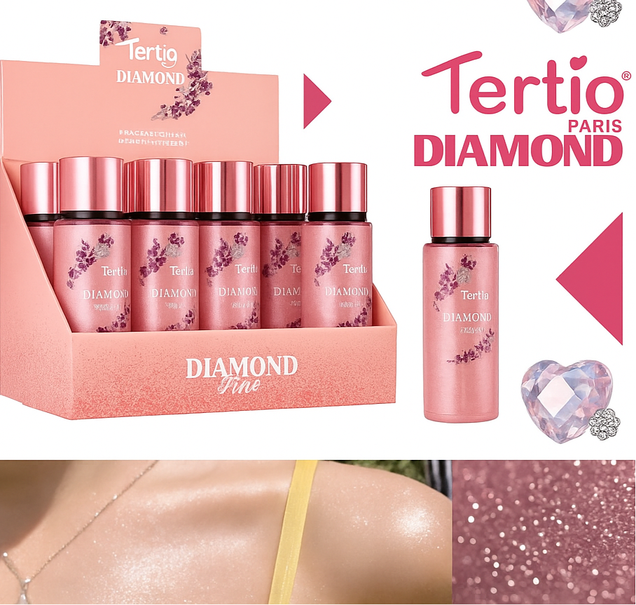 Glitter Body Spray Diamond Pink - R.a. Boutique