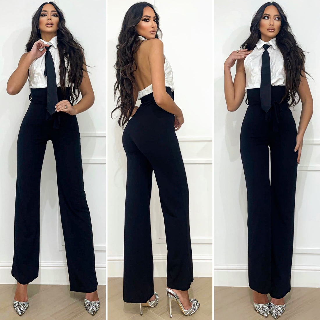 Tuta con cravatta - R.a. Boutique 