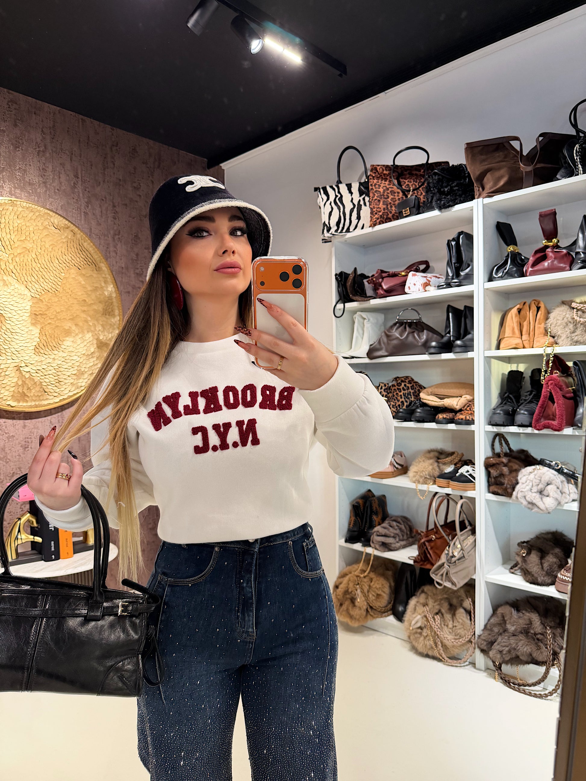 Felpa Brooklyn NYC - R.a. Boutique