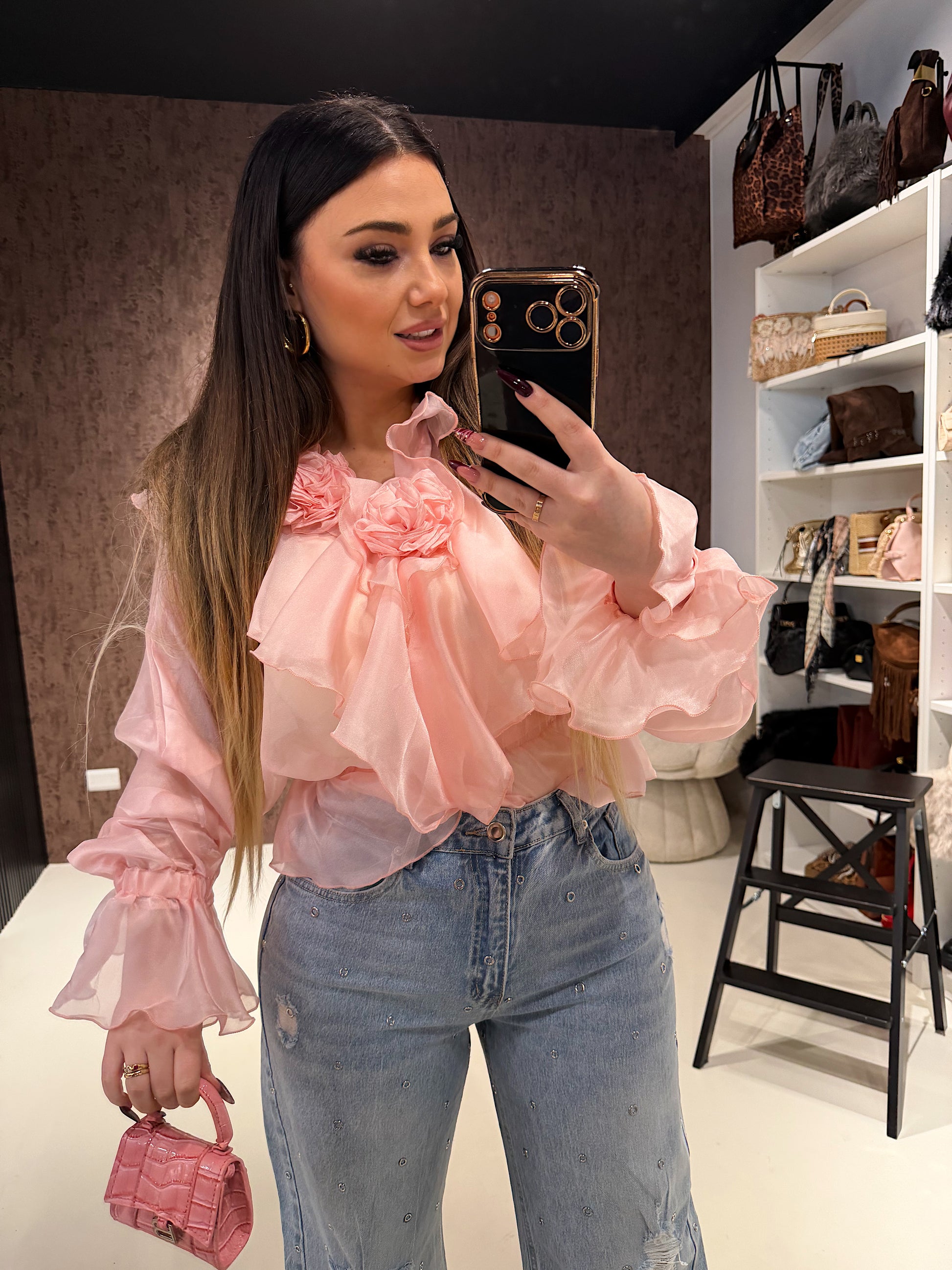 Blusa Romantic Rose - R.a. Boutique