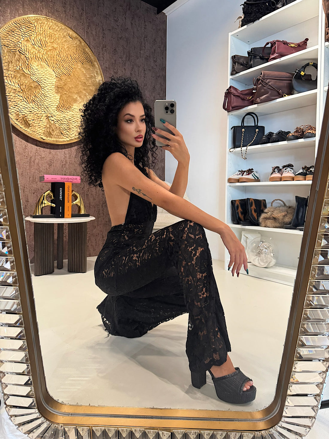 Open Toe Black - R.a. Boutique