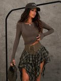 Gonna Pantaloncino Rebel Tartan - R.a. Boutique