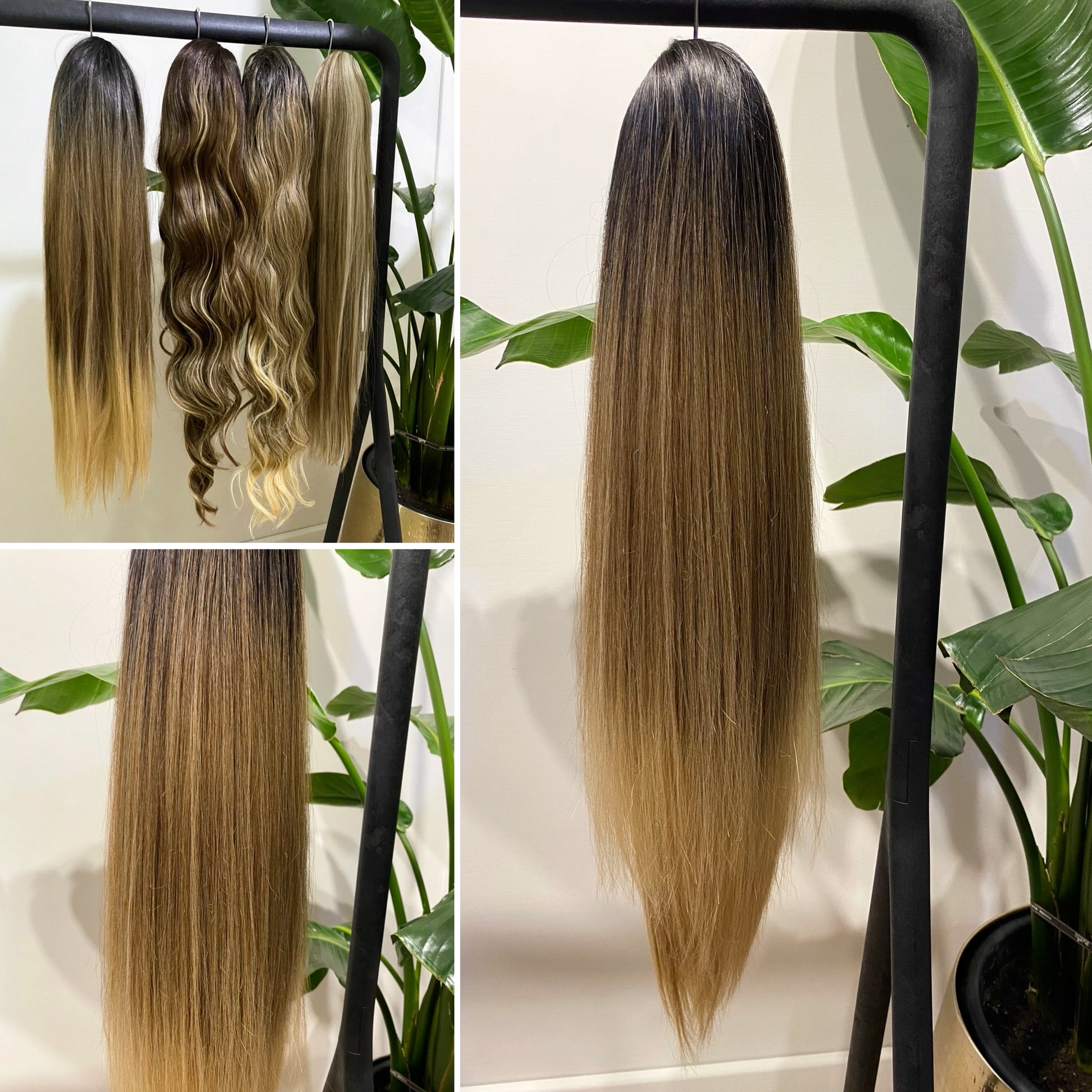 Coda liscia con Coulisse Biondo Degradè MQ - R.a. Boutique 