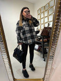 Camicia Oversize in Flanella a Quadri - R.a. Boutique