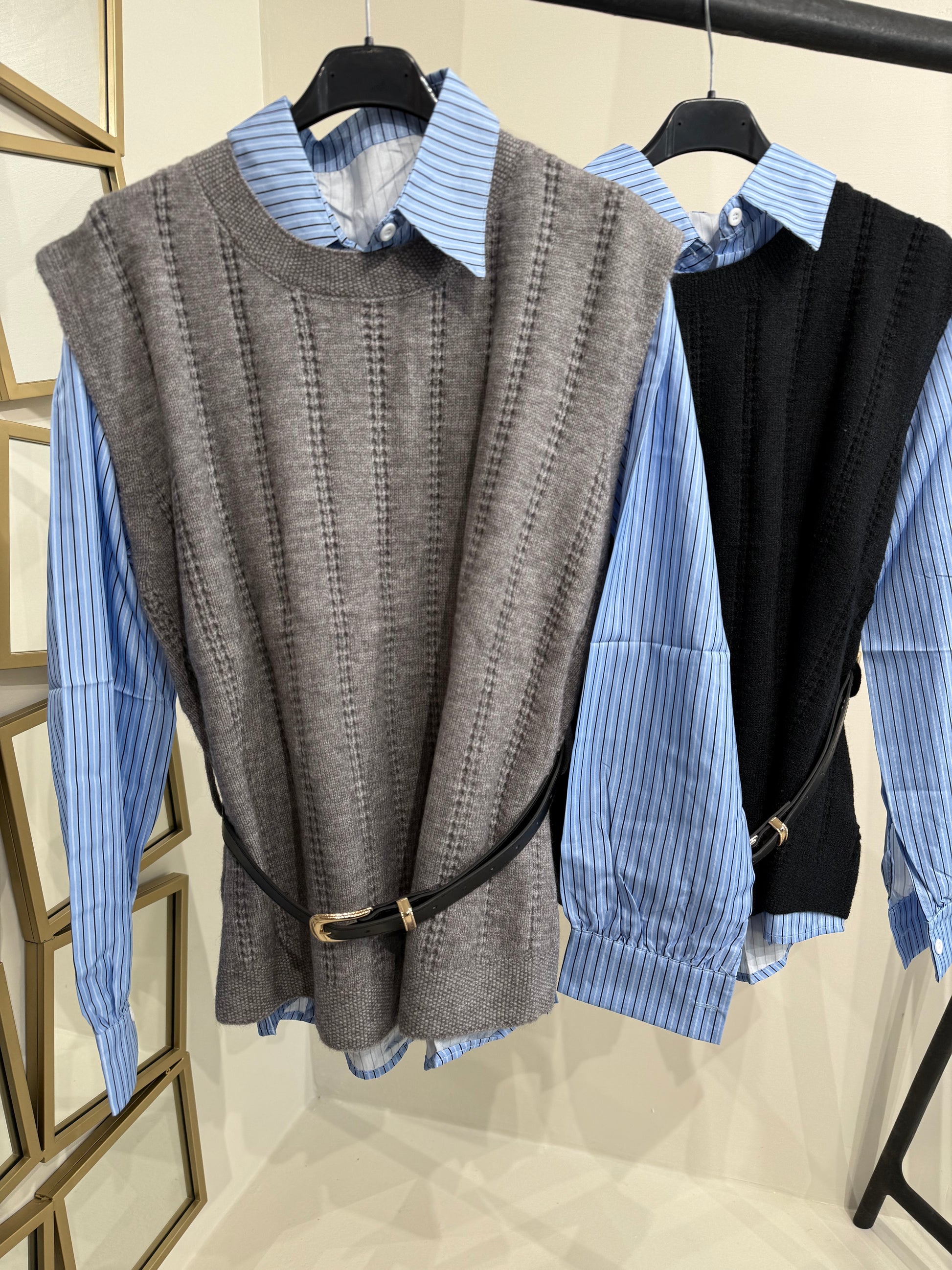 Camicia con pull-over - R.a. Boutique