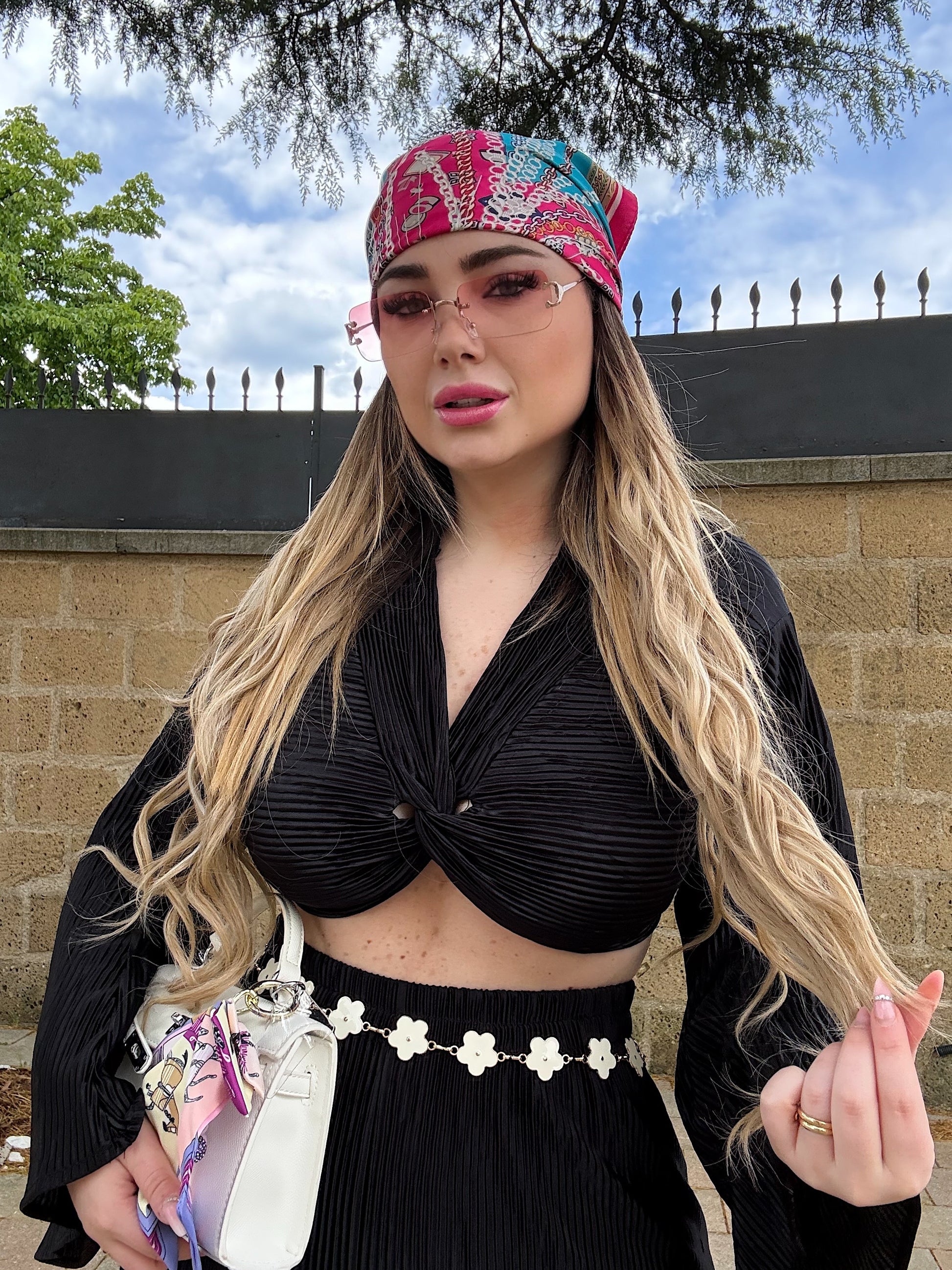 Completo due pezzi con nodo - R.a. Boutique