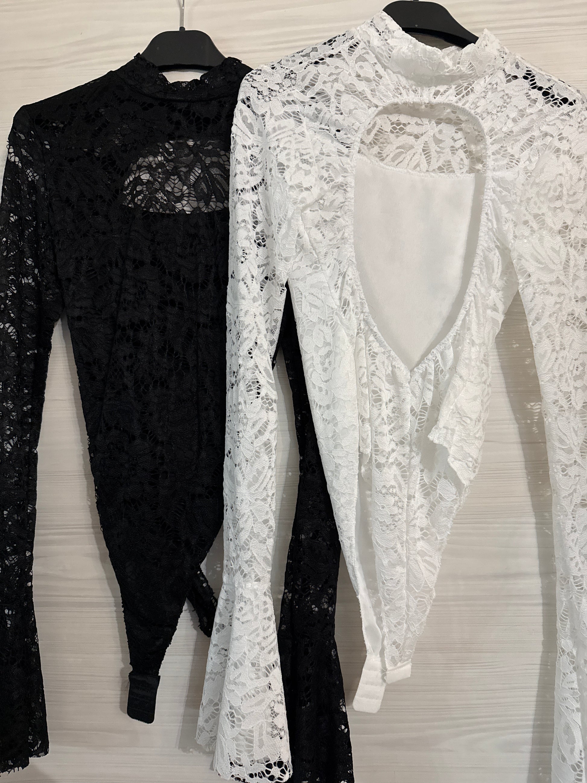 Body in pizzo schiena aperta - R.a. Boutique