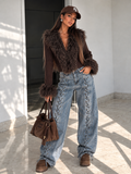 Jeans Denim Lace Icon - R.a. Boutique