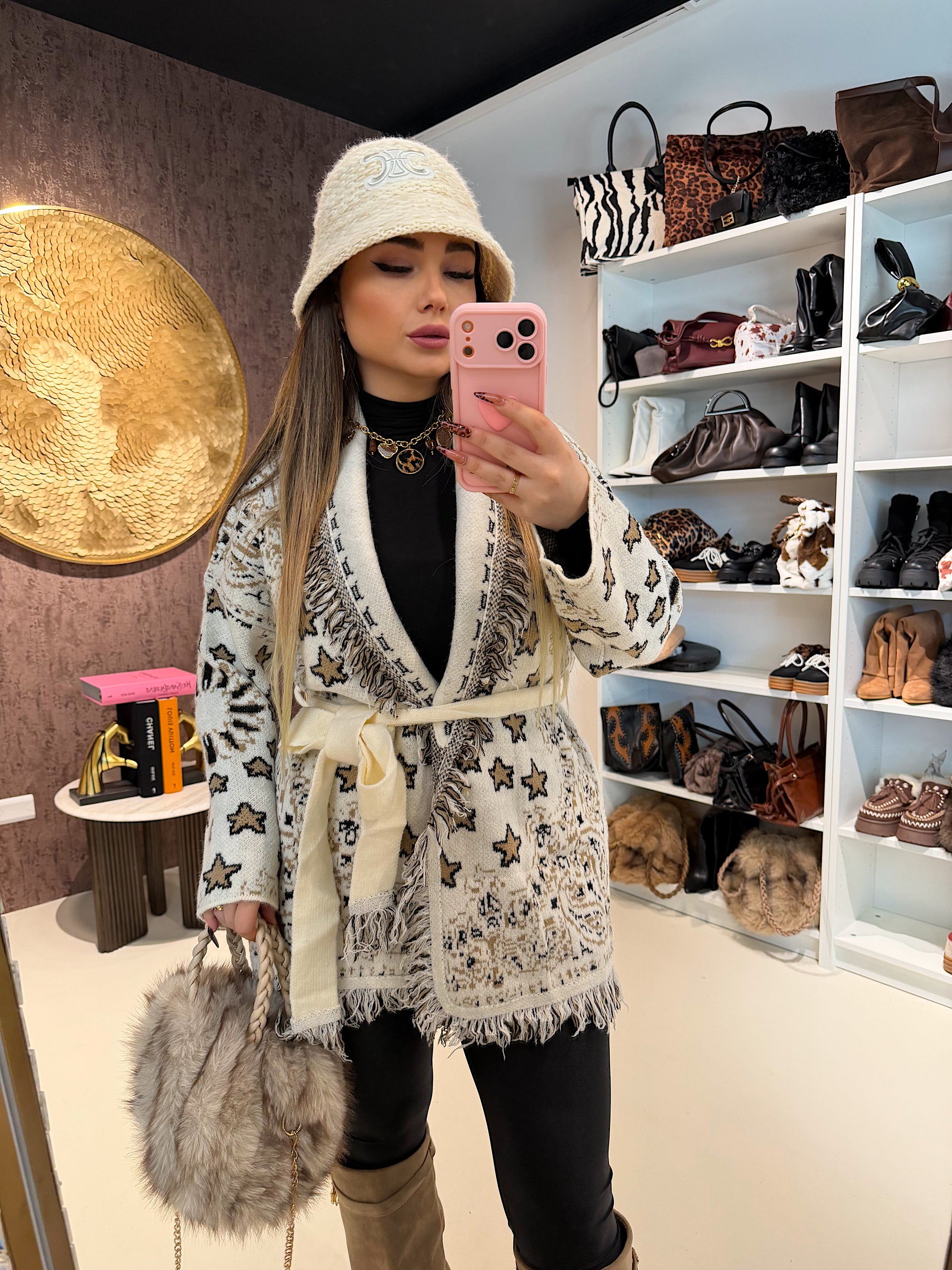 Cardigan Aspen Stars - R.a. Boutique