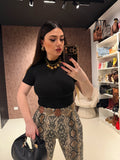 Top Collo Alto Essential a costine - R.a. Boutique