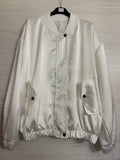 Bomber bianco - R.a. Boutique