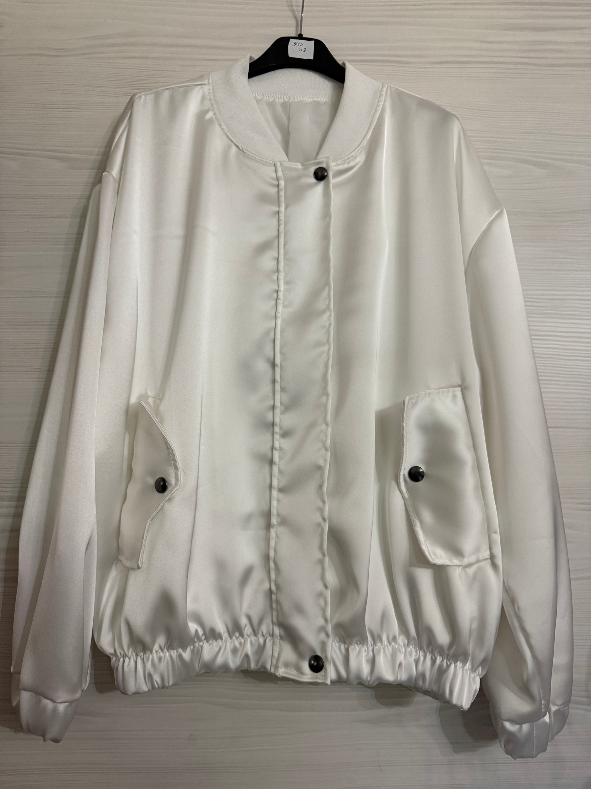 Bomber bianco - R.a. Boutique