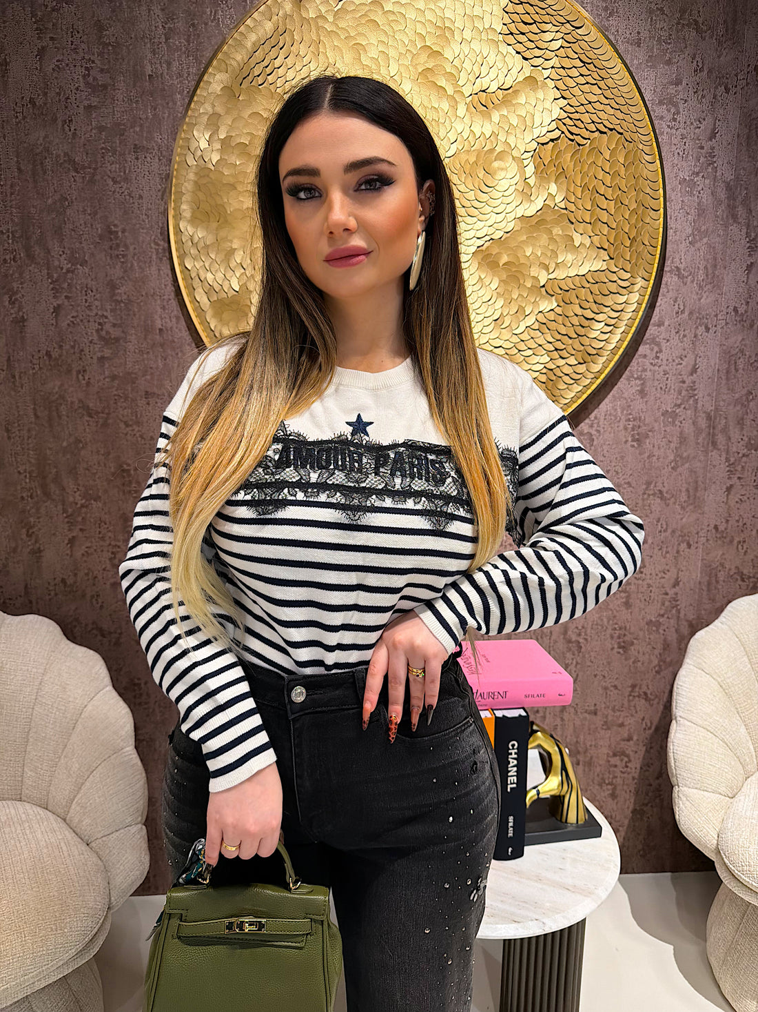 Maglioncino Amour Paris - R.a. Boutique