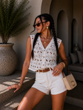 Gilet Lace Spark con Paillettes - R.a. Boutique