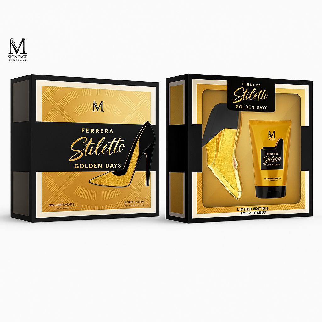 Set Ferrera Stiletto profumo + lozione corpo - R.a. Boutique