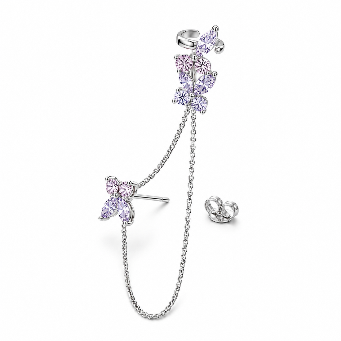 Set orecchino + ear cuff