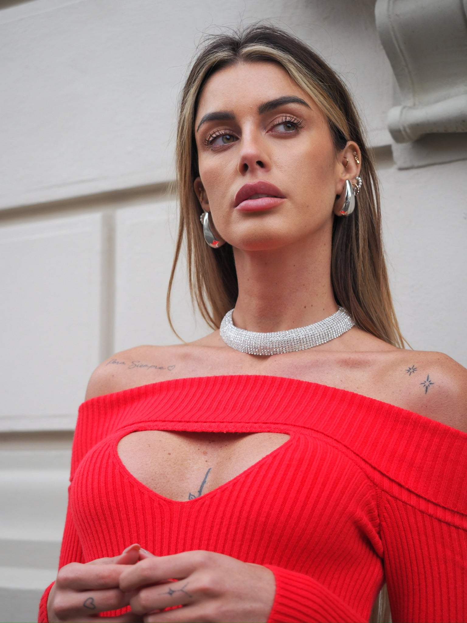 Orecchini a gocce argento - R.a. Boutique 