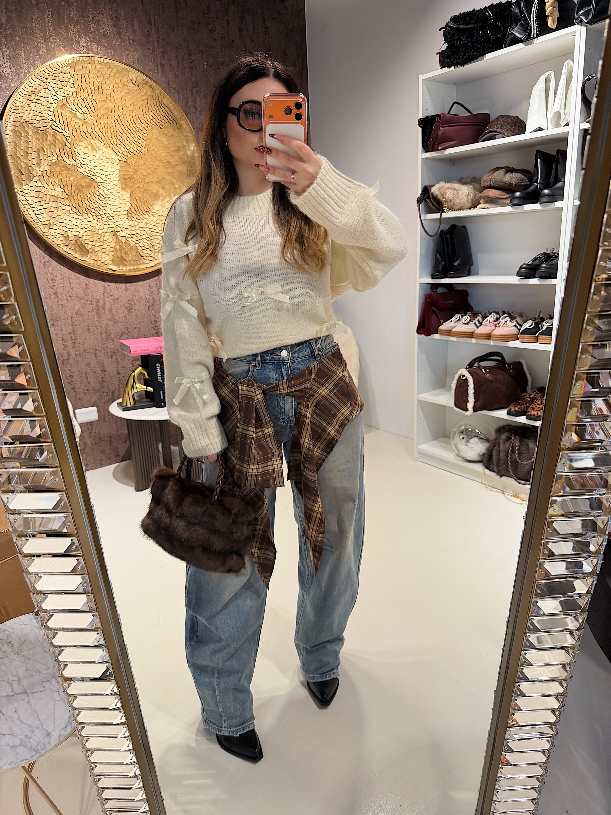 Maglioncino con fiocchi - R.a. Boutique