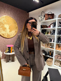 Blazer in tweed nero perla - R.a. Boutique