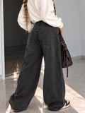 Pantalone Wide Metal Belt - R.a. Boutique
