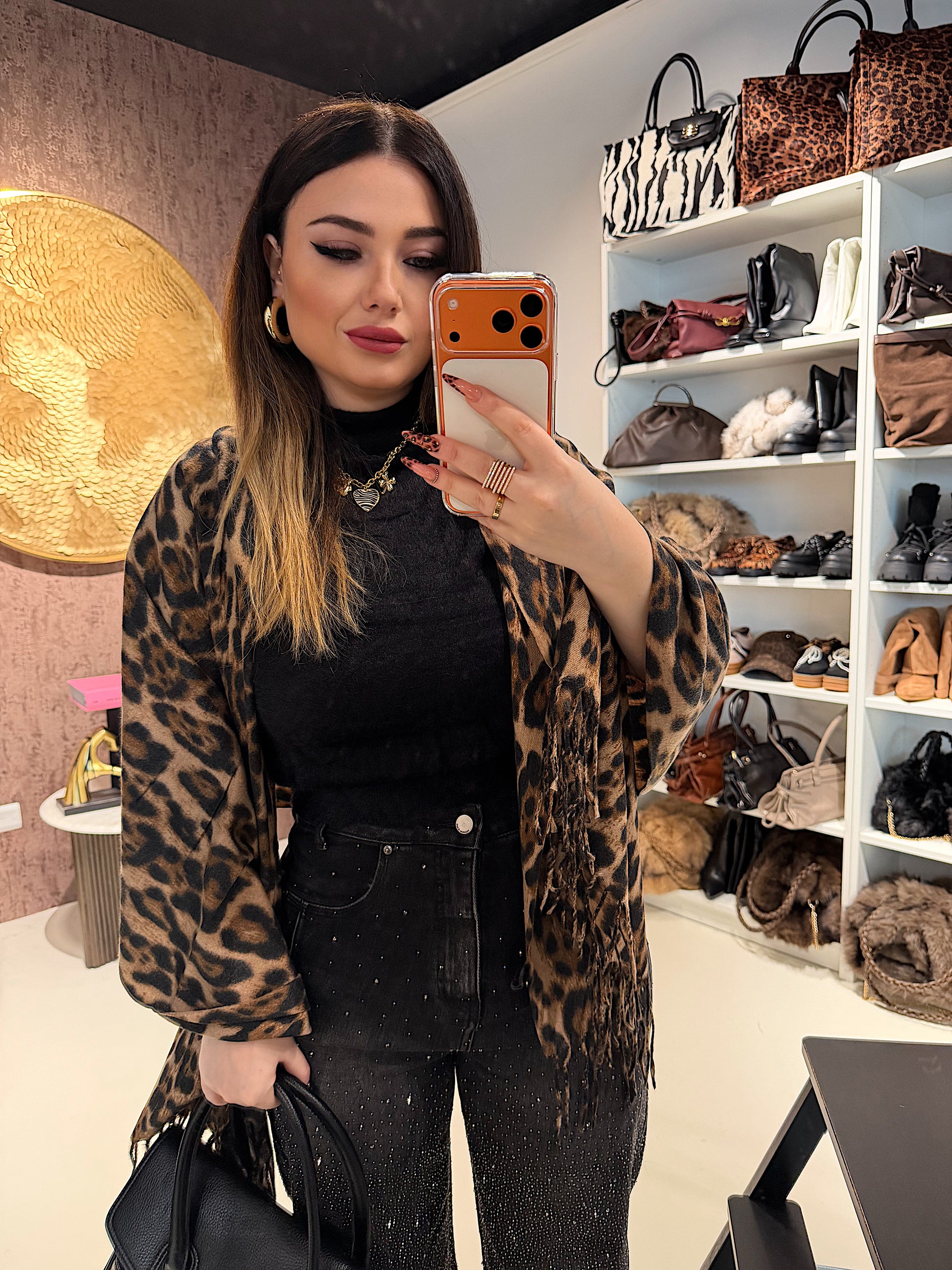 Maglioncino a collo alto - R.a. Boutique