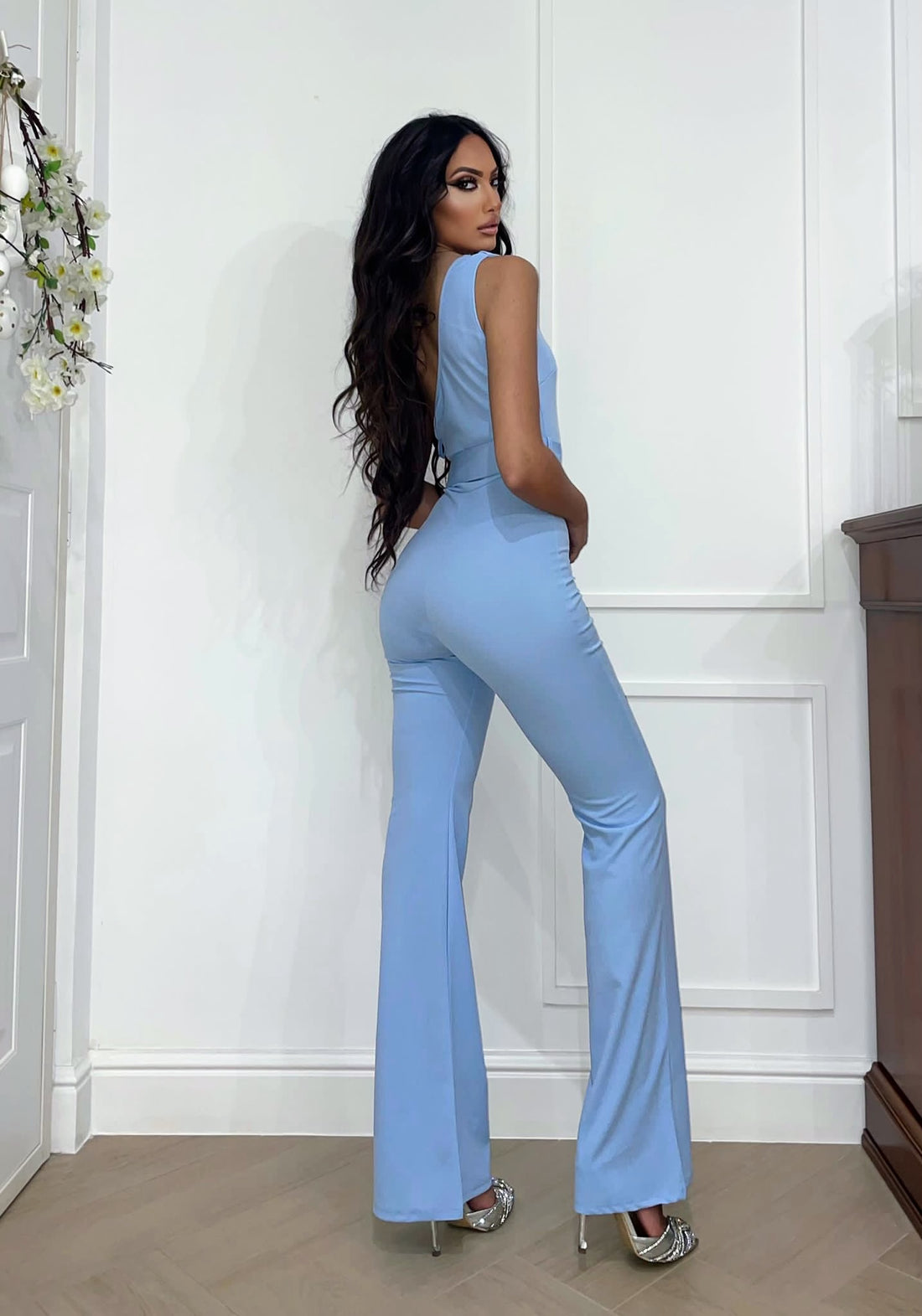 Tuta monospalla carta da zucchero con cintura - R.a. Boutique 