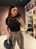 Top Collo Alto Essential a costine - R.a. Boutique