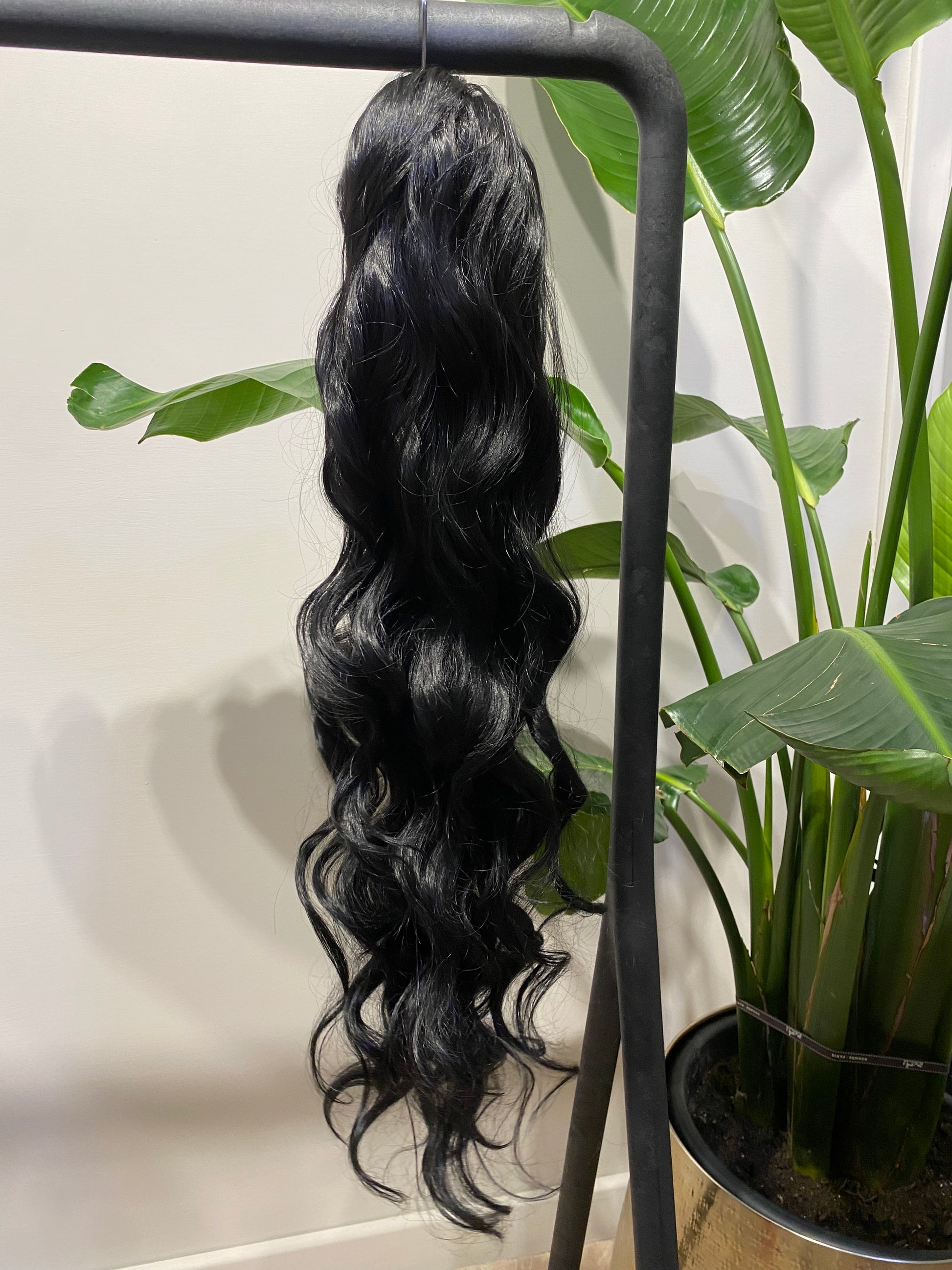 Coda mossa con Coulisse nera MQ - R.a. Boutique 