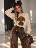 Maglioncino con Cagnolino 3D - R.a. Boutique