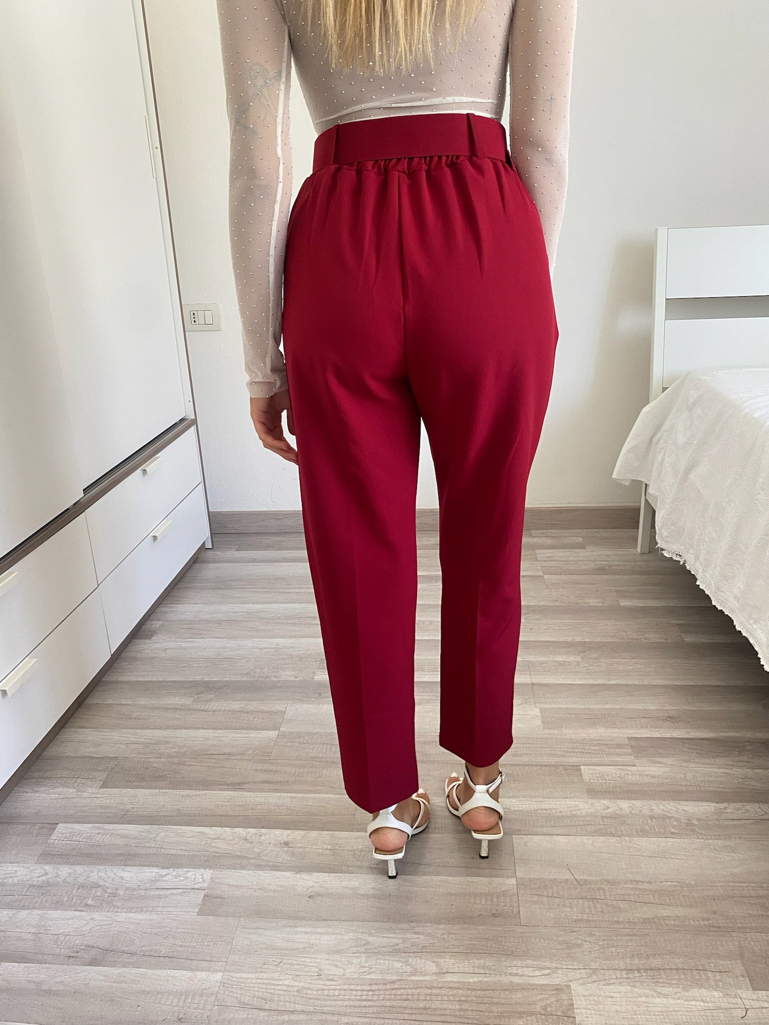 Completo giacca e pantalone bordeaux - R.a. Boutique 