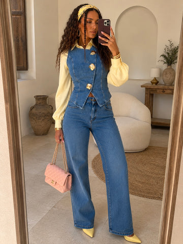 Completo Denim Sculpt - R.a. Boutique
