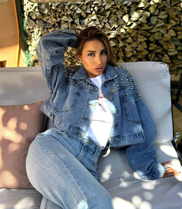 Giacca denim rebel - R.a. Boutique