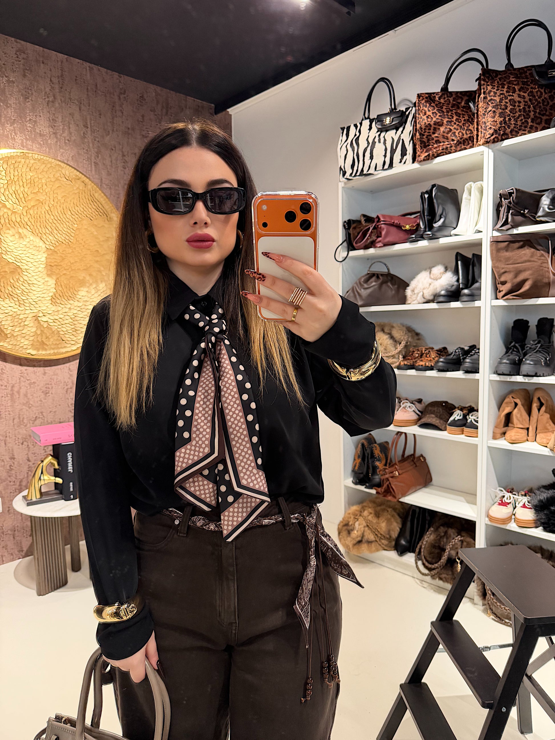 Camicia Chic Pois - R.a. Boutique