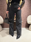 Jeans Leopard Spark Denim Black - R.a. Boutique