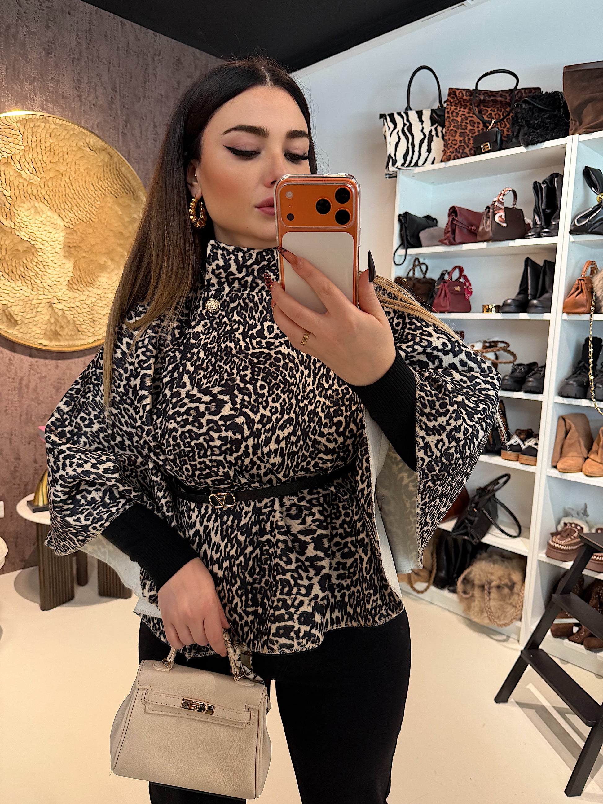 Cappa autumn con cinturina - R.a. Boutique