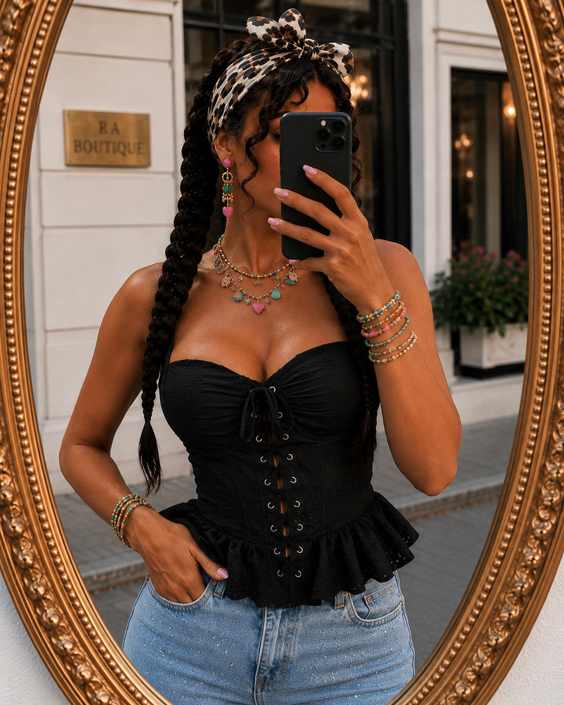 Top corsetto romantico - R.a. Boutique