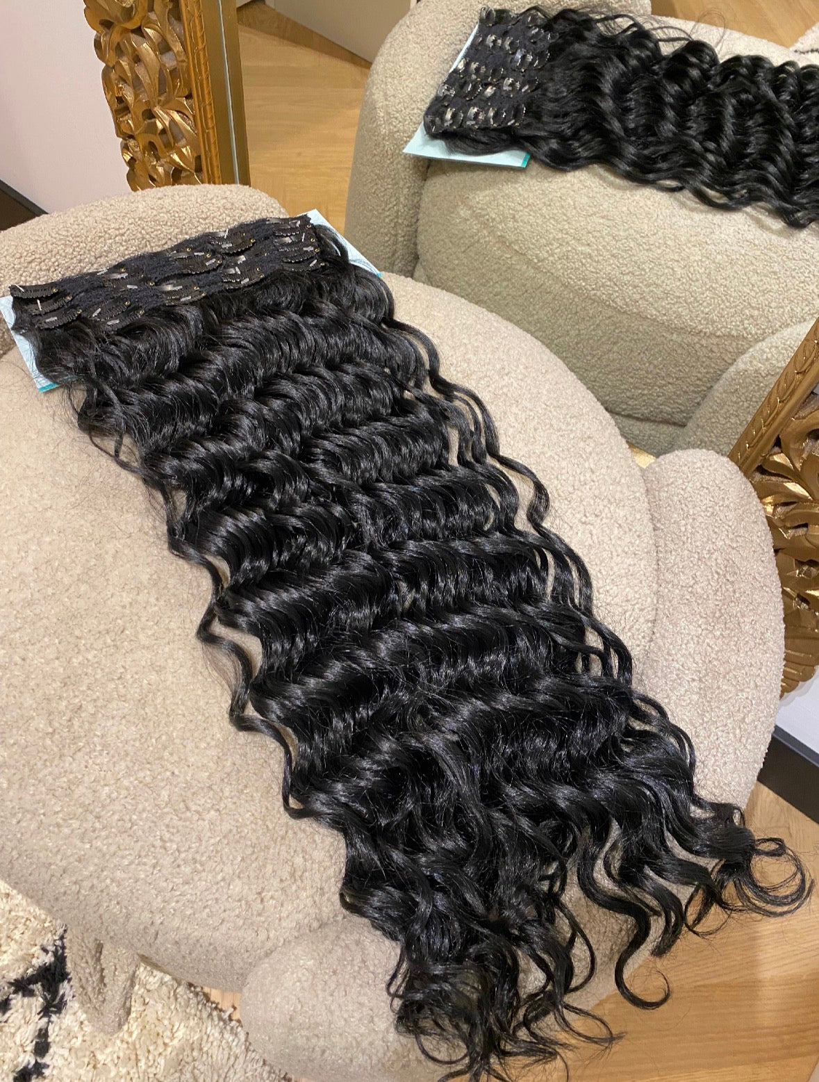 7 fasce onde morbide con clip vari colori - R.a. Boutique