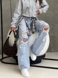 Jeans Brooklyn Strappato - R.a. Boutique