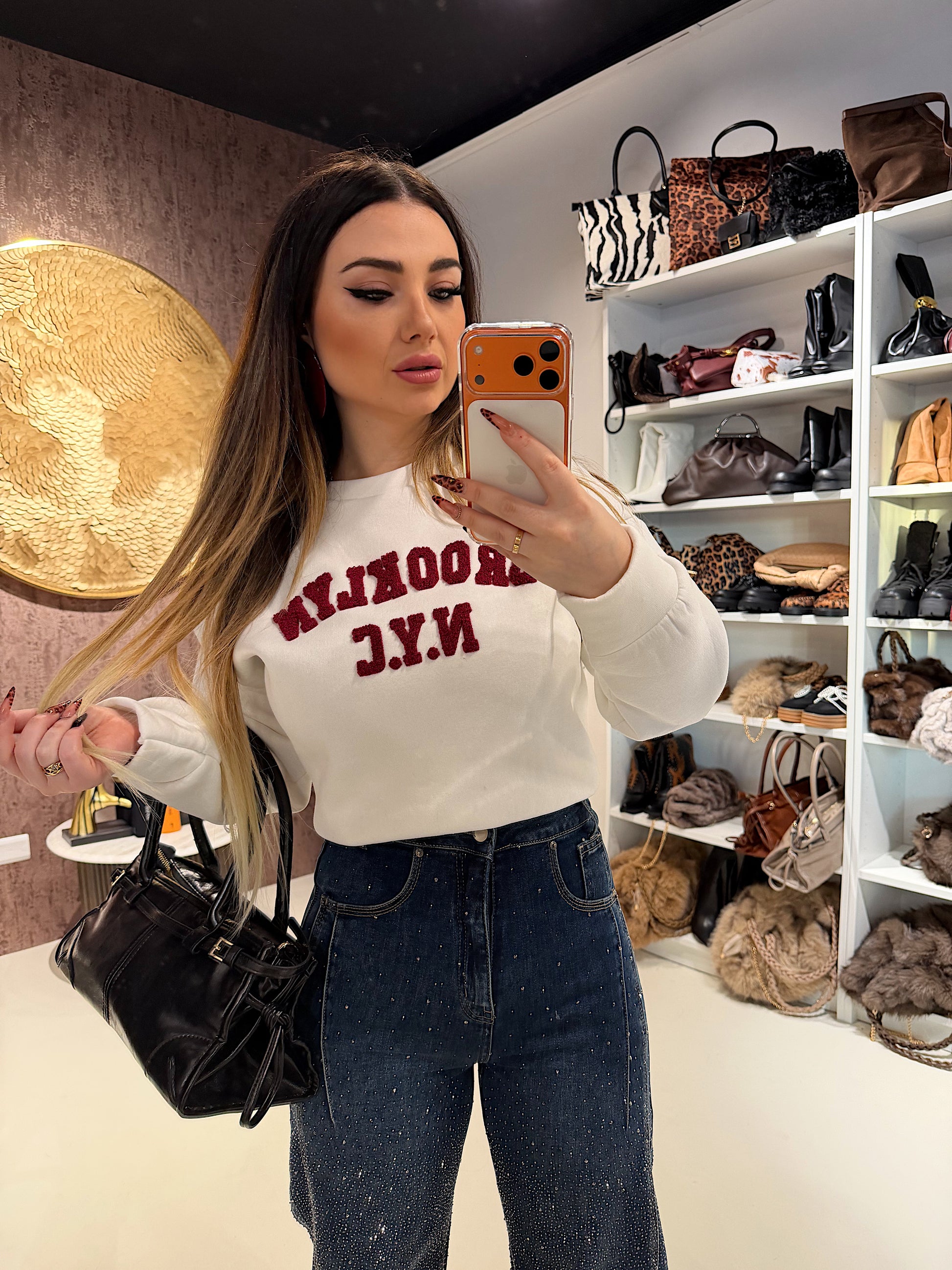 Felpa Brooklyn NYC - R.a. Boutique