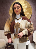 Cardigan a trecce - R.a. Boutique