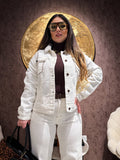 Completo Essential White Denim - R.a. Boutique