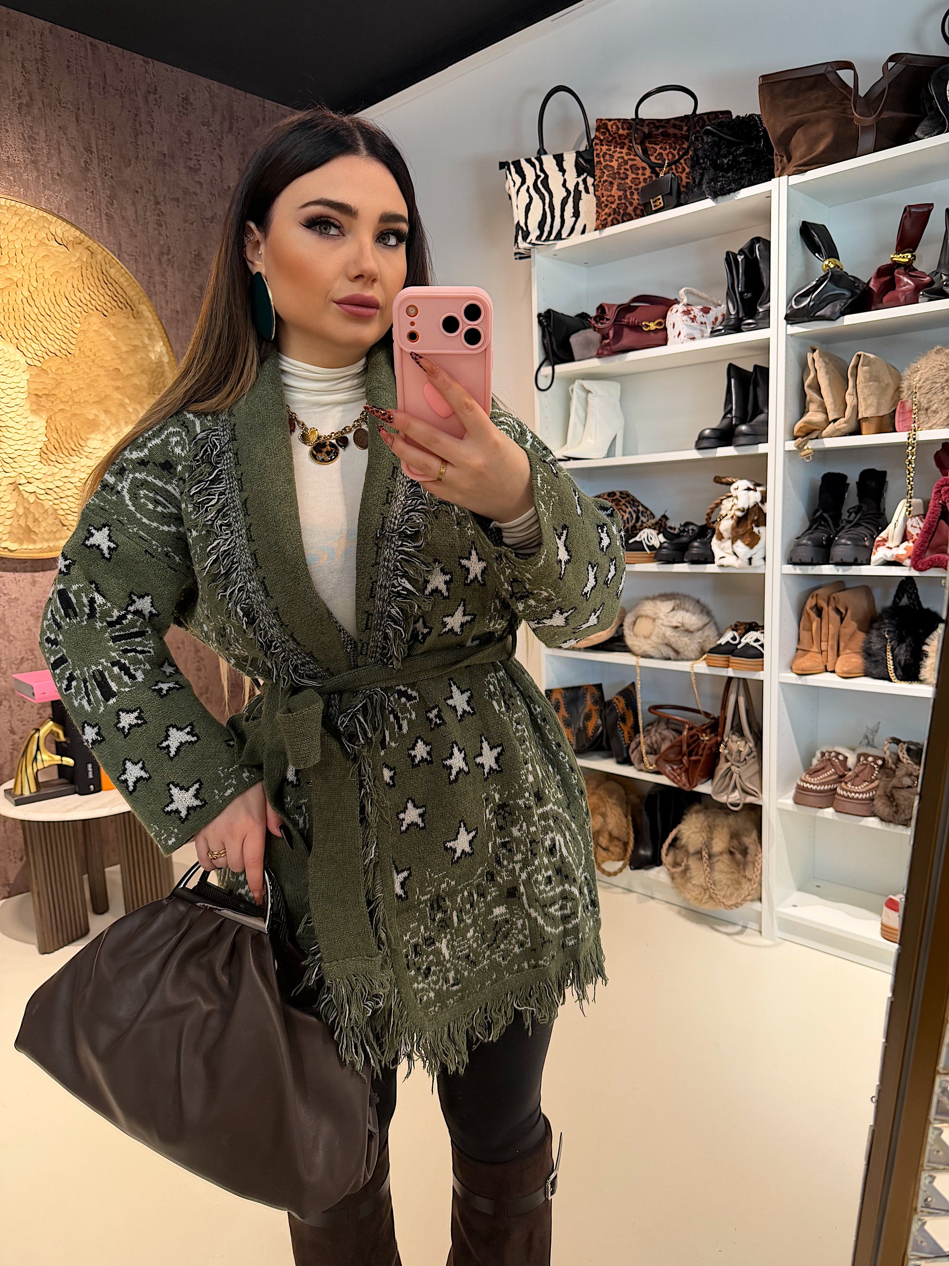 Cardigan Aspen Stars - R.a. Boutique