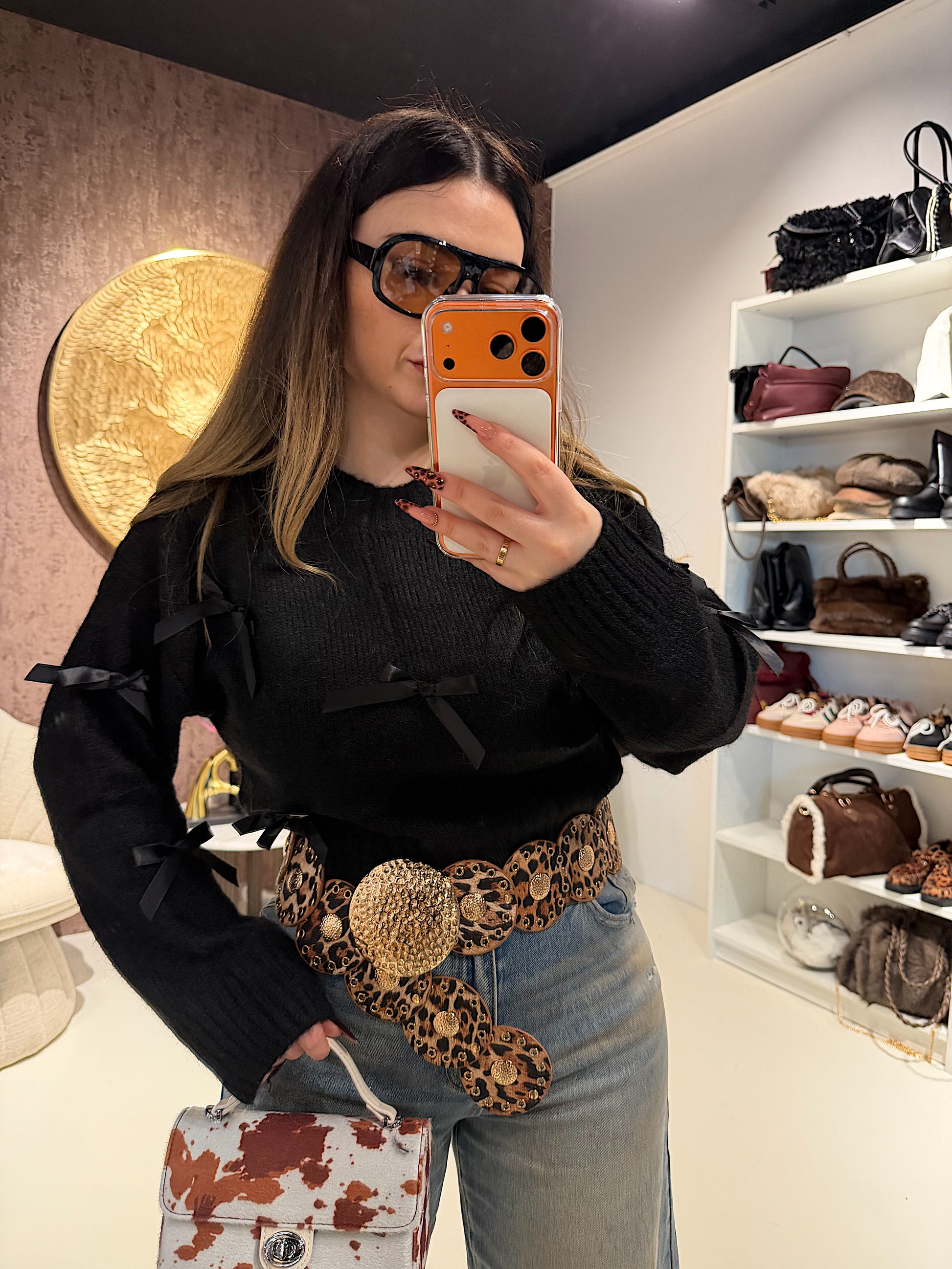 Maglioncino con fiocchi - R.a. Boutique